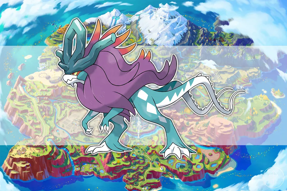Pokemon Scarlet Violet Walking Wake Iron Leaves