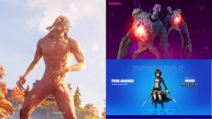 Fans are hopeful for a Fortnite x Attack on Titan crossover this 2023