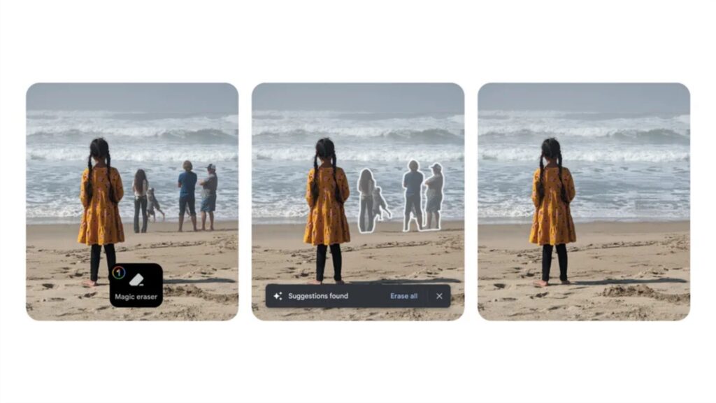Google's Magic Erase Available Device Android IOS Pixel