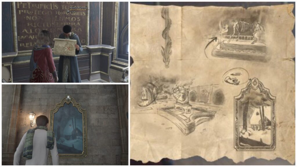 Hogwarts Legacy Cache in the castle side quest explain