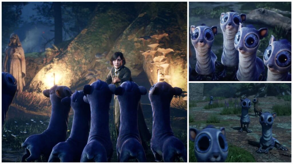 Hogwarts Legacy Mooncalves Mooncalf rescue get capture how
