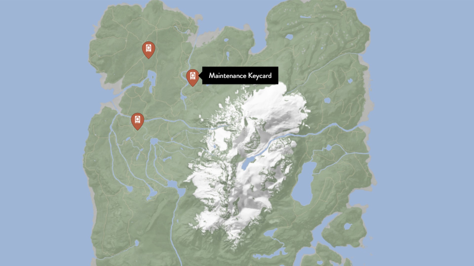 Sons of the Forest Maintenance Keycard location 1