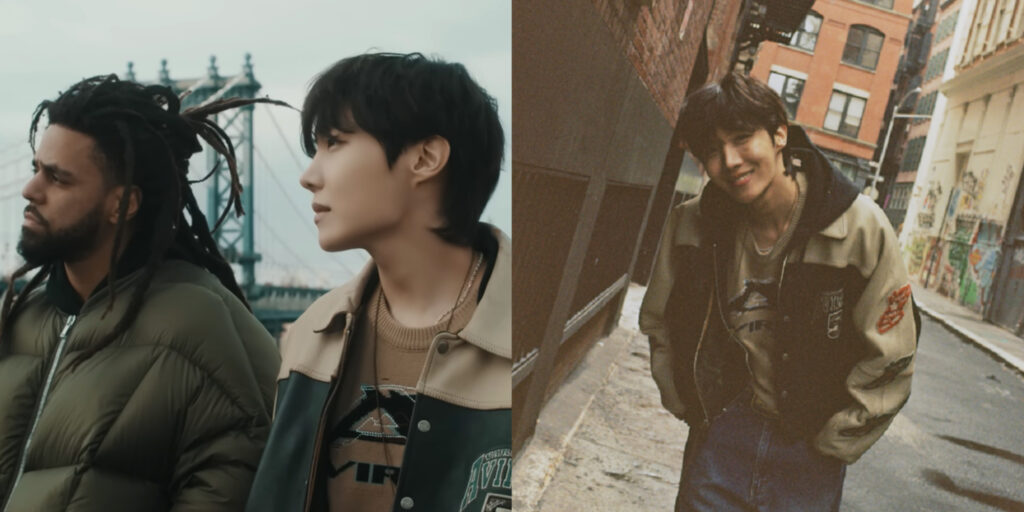 BTS J-Hope & J.Cole's epic Collaboration on the street
