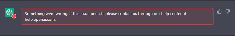 ChatGPT Down Unable to Load