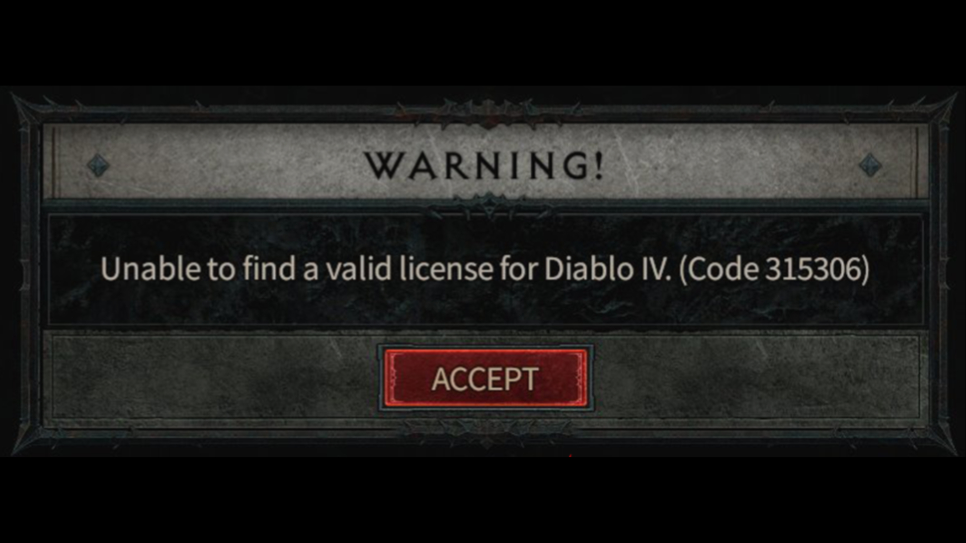 Diablo 4 Error 315306 - How to Fix + What It Means (March 2023) - Error
