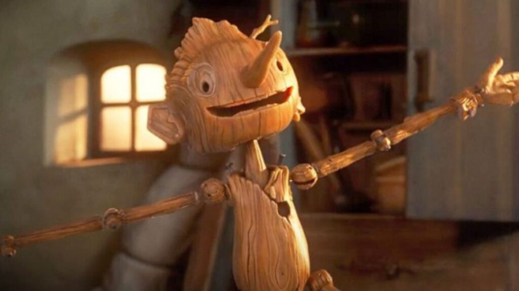 Guillermo del toro pinocchio oscars animeted feature film cast character made