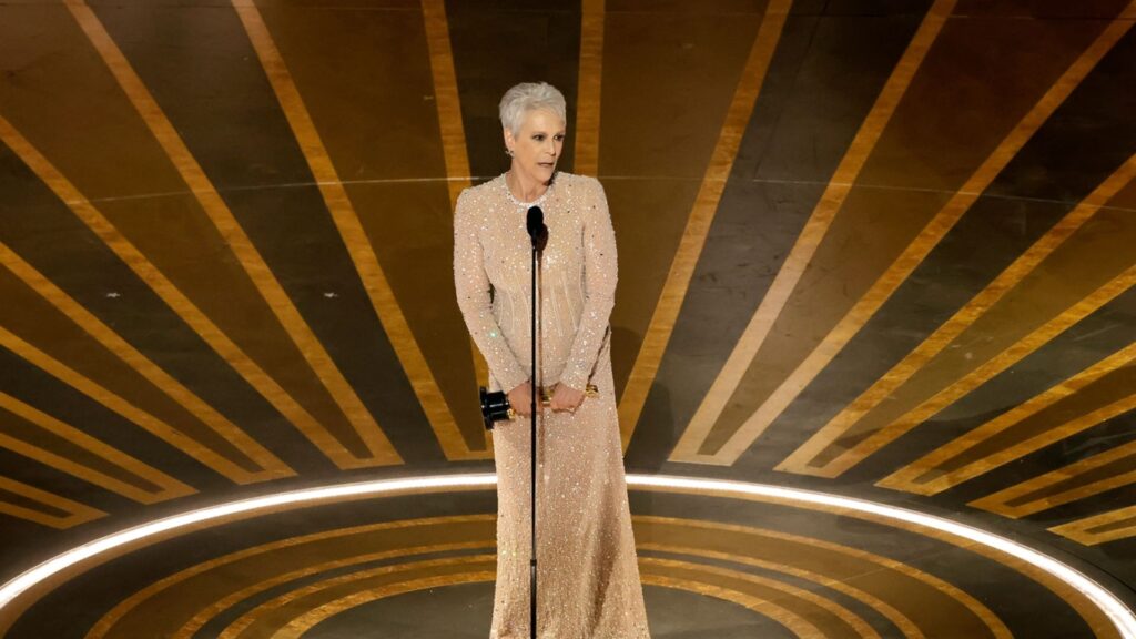 Jamie Lee Curtis at the 95th Academy Awards