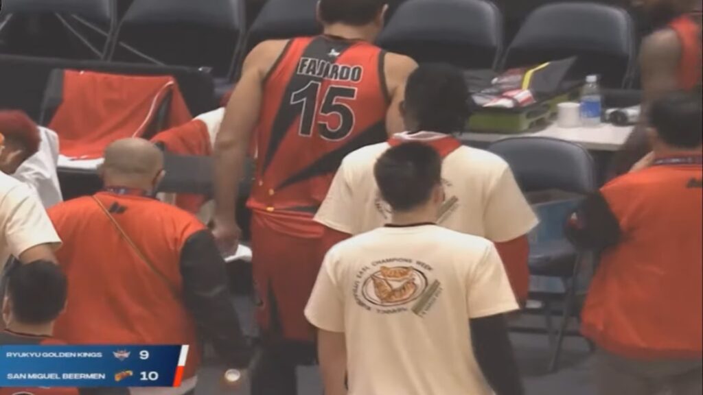 June Mar Fajardo MCL injury