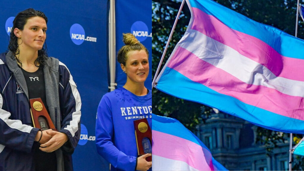Should trans athletes have their own division in sports Why Riley Gaines is furious at ESPN & trans swimmer Lia Thomas - Featured