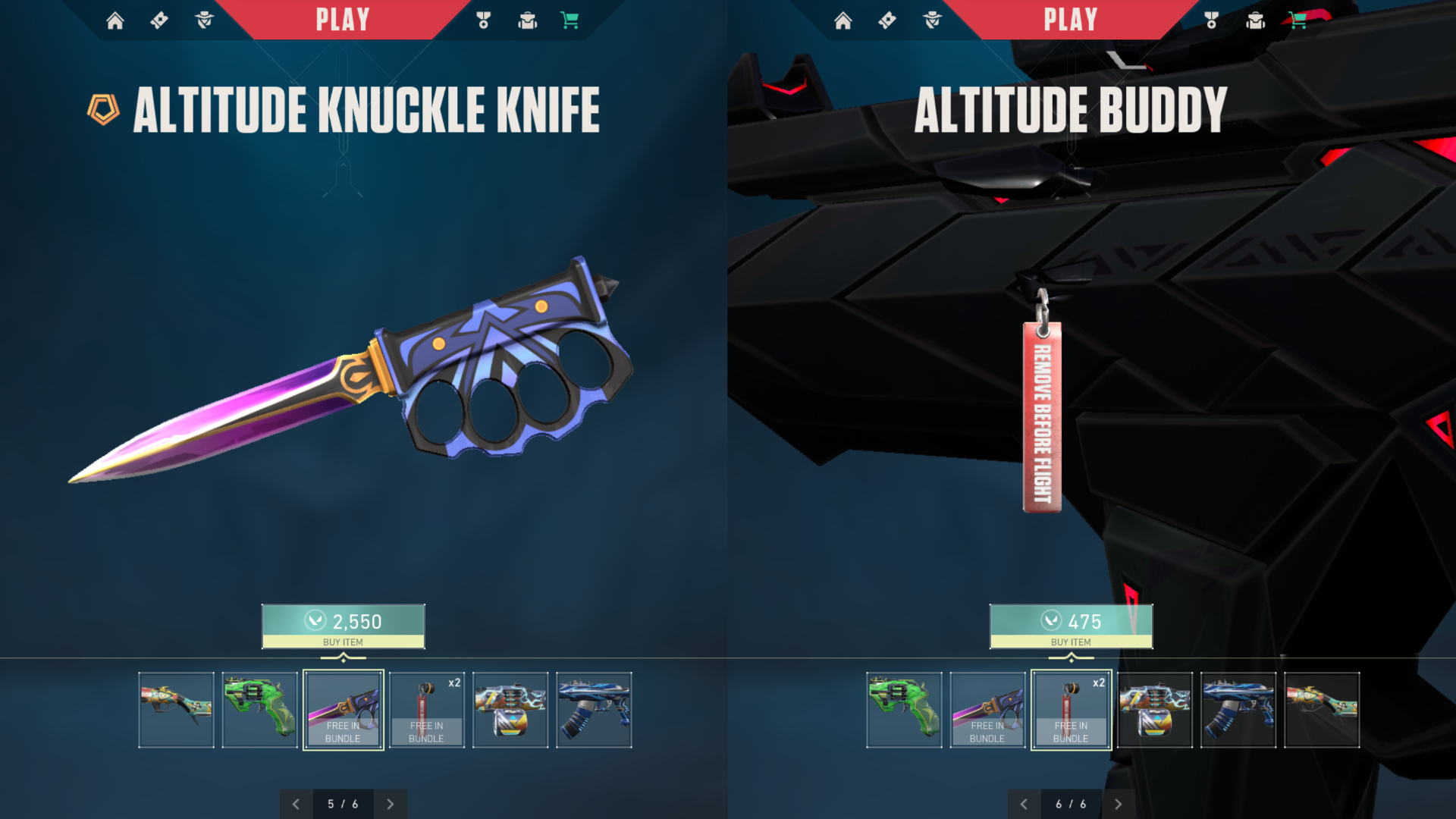 Valorant Is the new Altitude Bundle worth it - Melee + Buddy