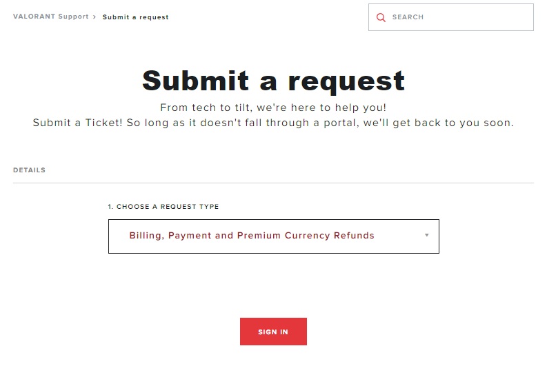 Valorant Refund Policy 2023