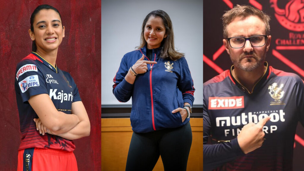 Royal Challengers Bangalore Sania Mirza Smriti Mandhana