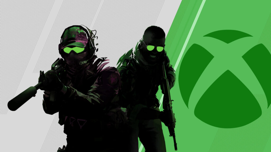 CS2 cover art with Xbox logo