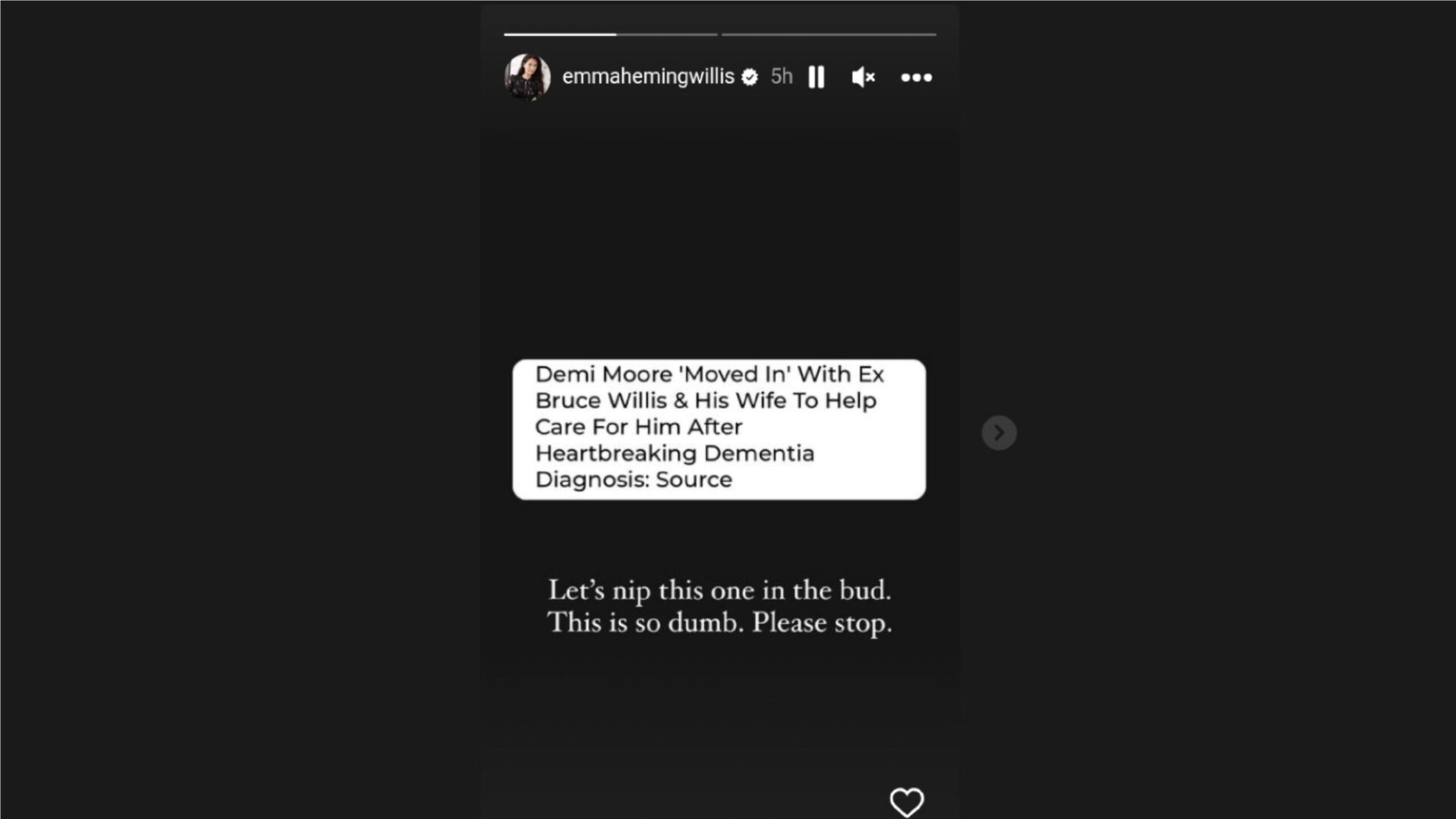 Bruce Willis Dementia Diagnosis Demi Moore Move in Emma Heming