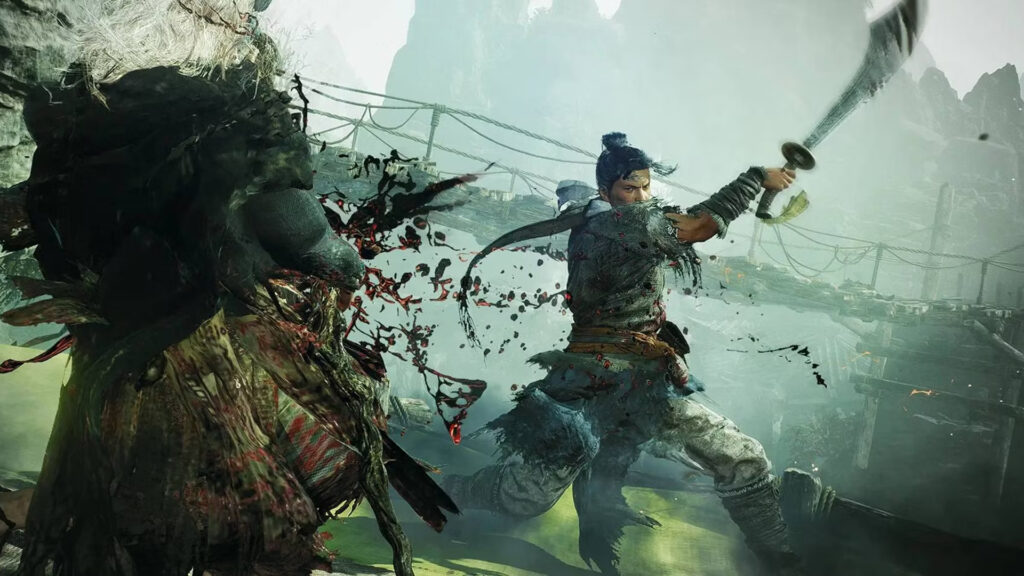 Wo Long: Fallen Dynasty fighting monsters