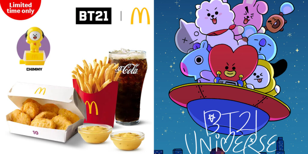 BT21 x Mcdo Promo Schedule, Countries + How much