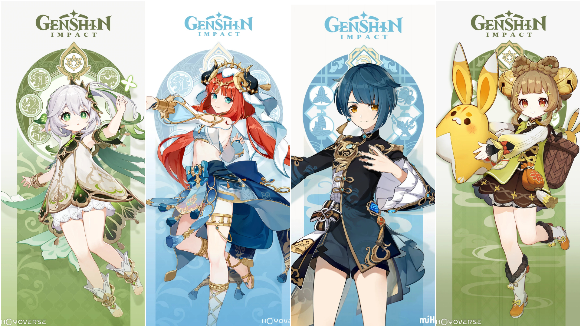 The iconic Bloom team from Genshin Impact