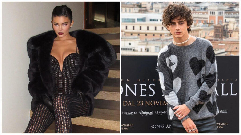 Timothee Chalamet dating Kylie Jenner