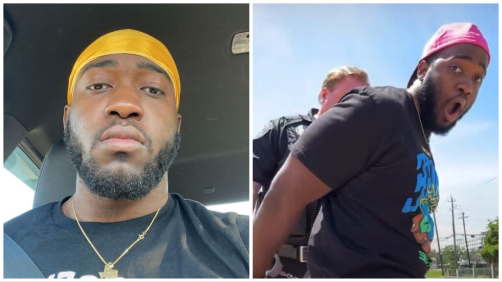 JiDion livestreamed his arrest