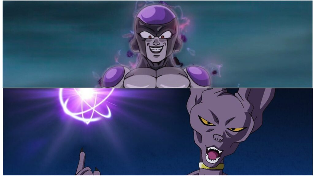 Beerus vs Black Frieza