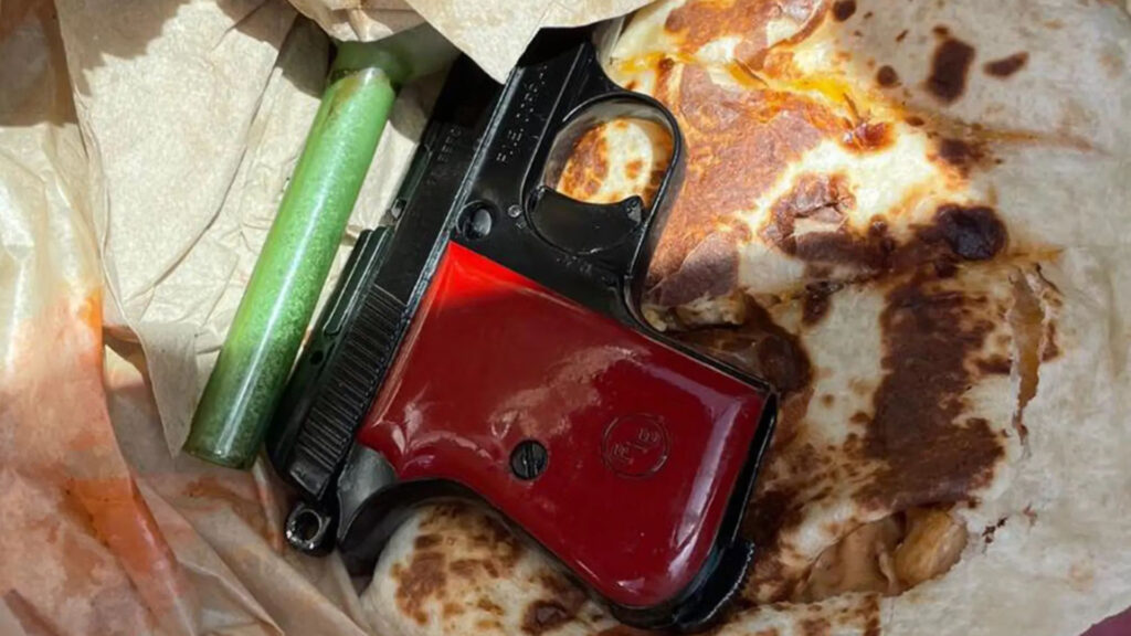 Taco Bell quesadilla gun Mississippi man arrested