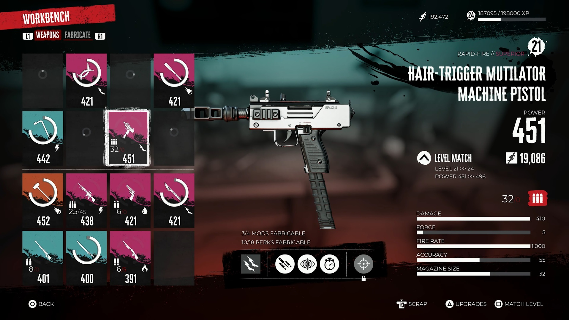 Dead Island 2 Tips and Tricks Sell Weapon or Scrap