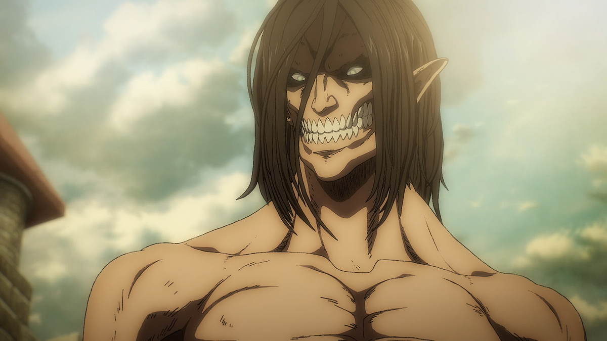 Eren Yeager as Attack Titan in Attack on Titan