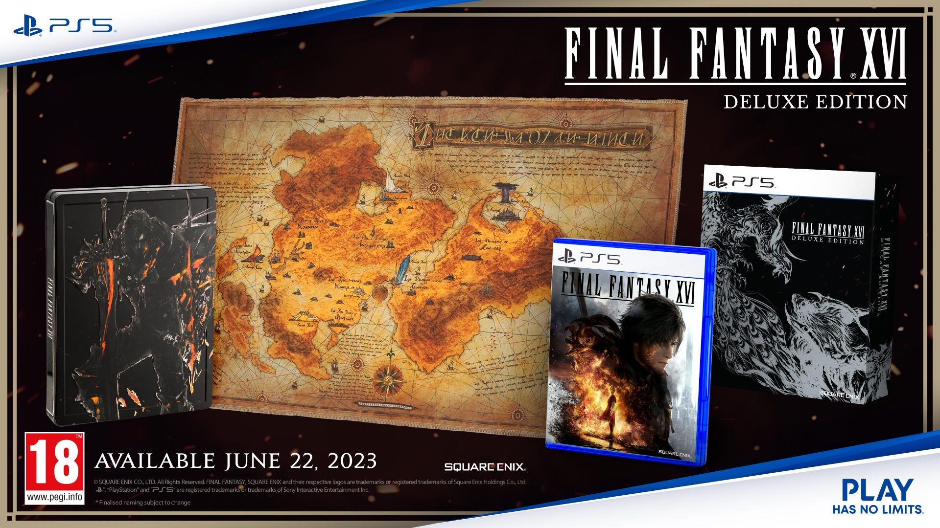 Final Fantasy 16 Collector's Edition - Where to buy + Bundle details - Deluxe