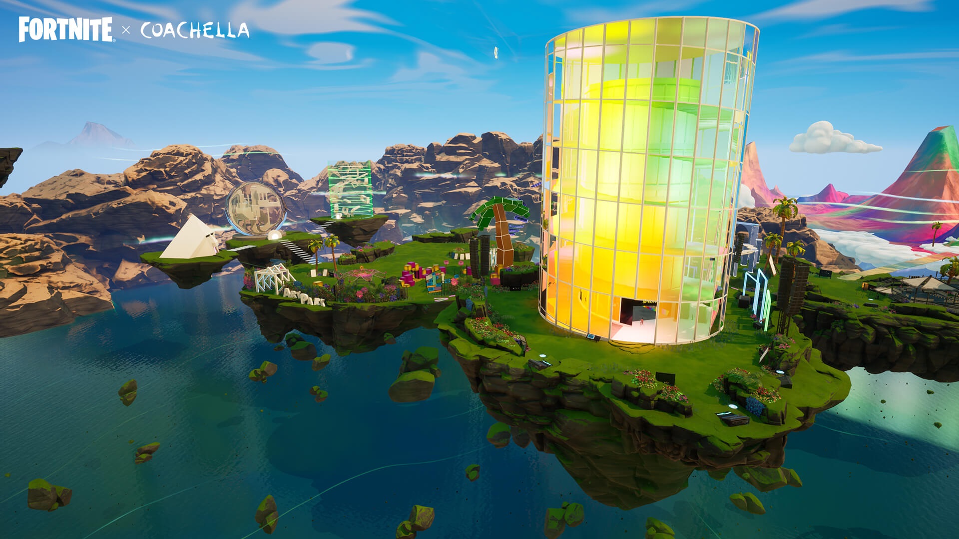 Fortnite x Coachella How to Complete Challenges and Quests - Island