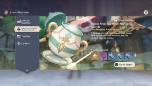 Genshin Impact: Spices from the West Event Guide