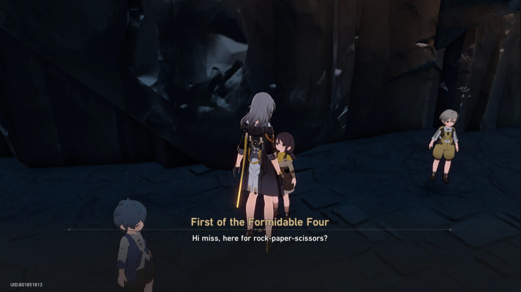 Honkai Star Rail Dark Fist Rock Paper Scissors