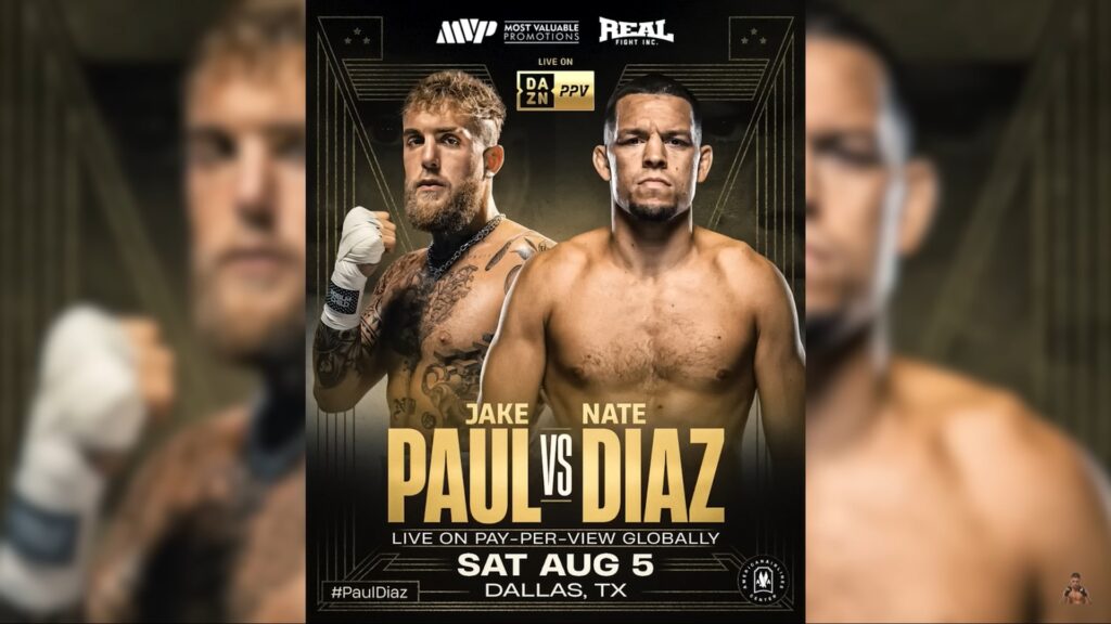 Jake Paul VS Nate Diaz