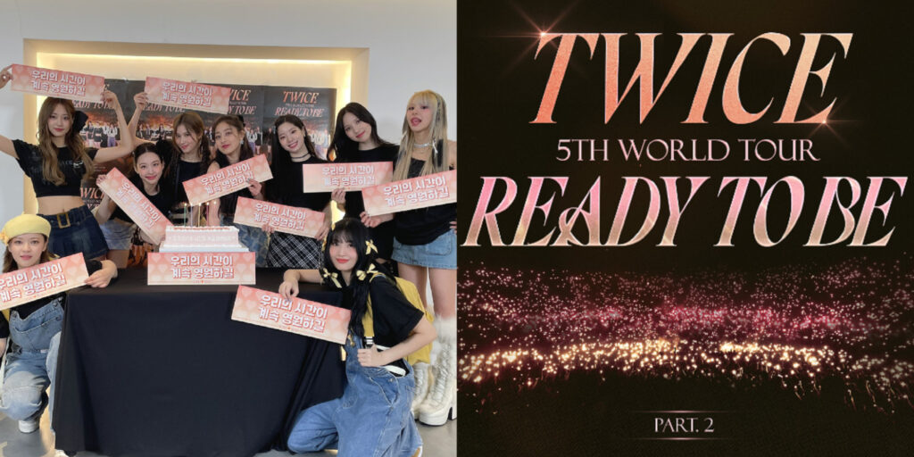 K-pop TWICE announces READY TO BE World Tour Part 2 - Tour Dates and Tickets