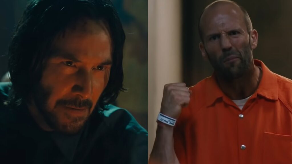 Keanu Reeves and Jason Statham