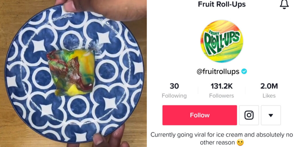 TikTok: Fruit Roll-Up challenge - Explained