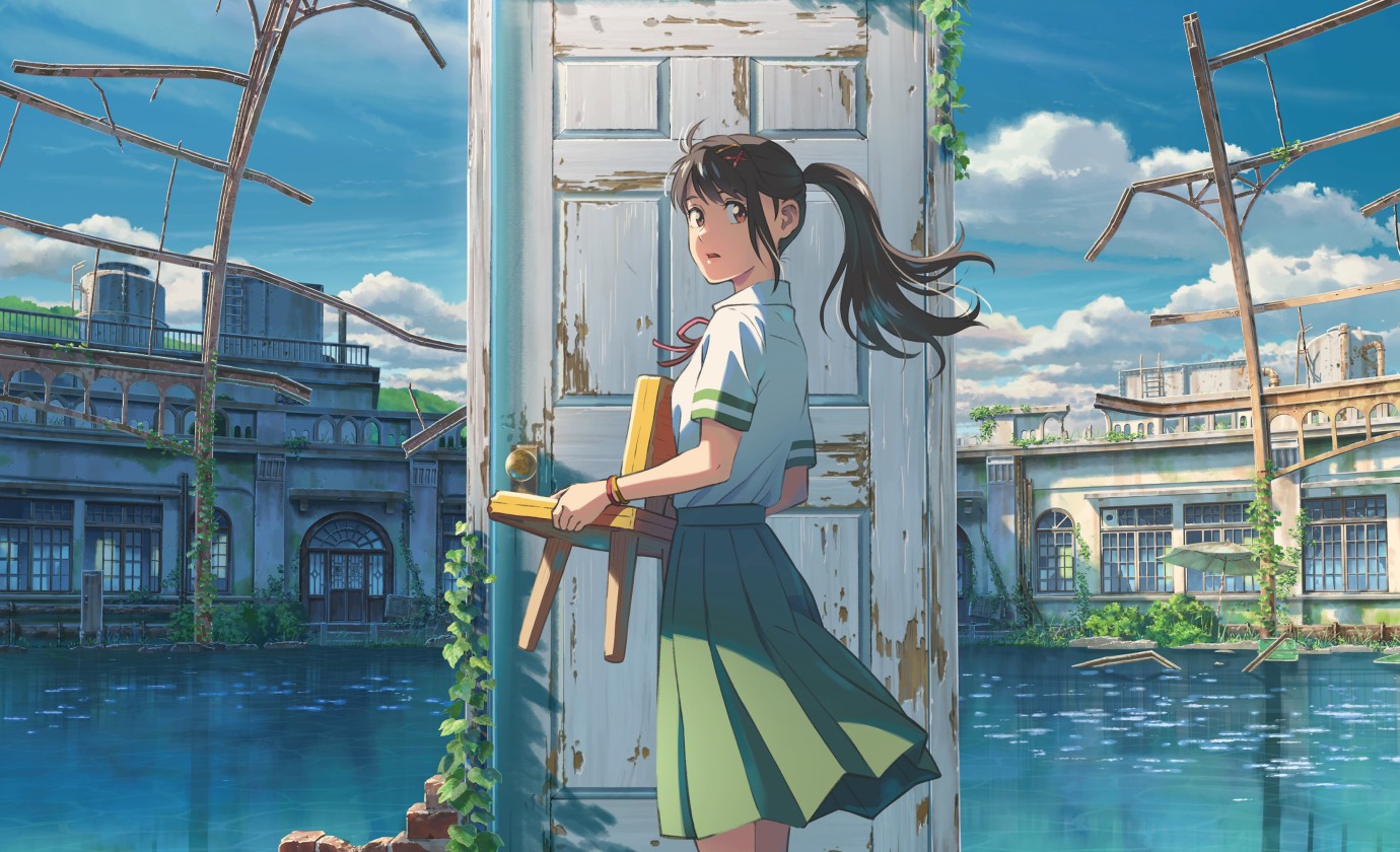 suzume is fourth highest grossing anime and is breaking records.