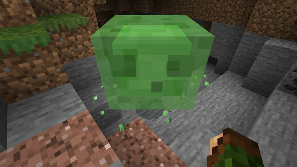 Slime mob in Minecraft