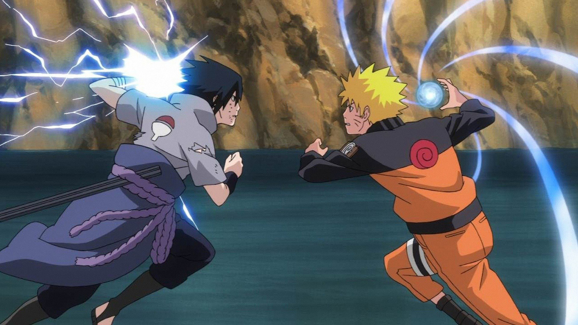 Naruto and Sasuke