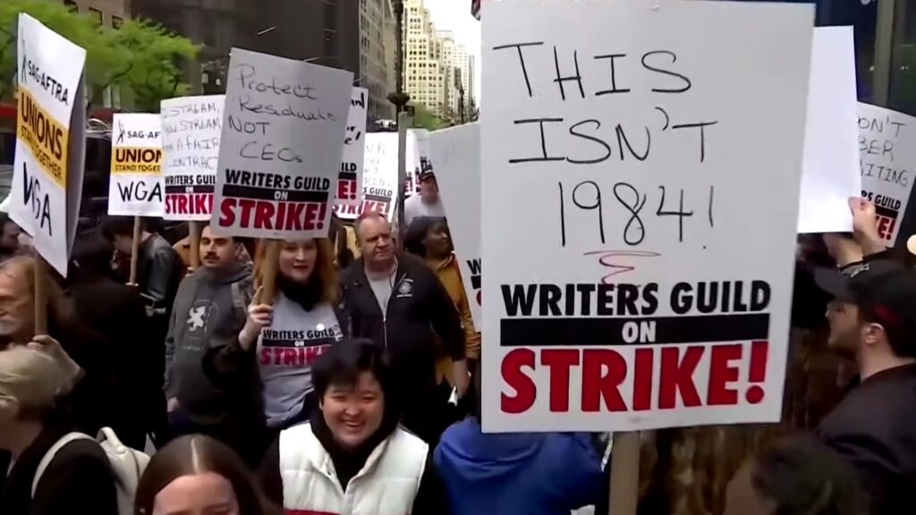 AI vs Human What is the Hollywood Writers Strike all about - Featured