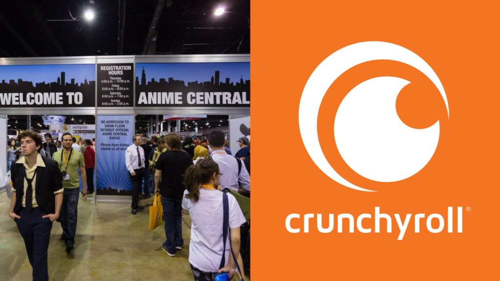 Where is Anime Central 2023 held and Crunchyroll