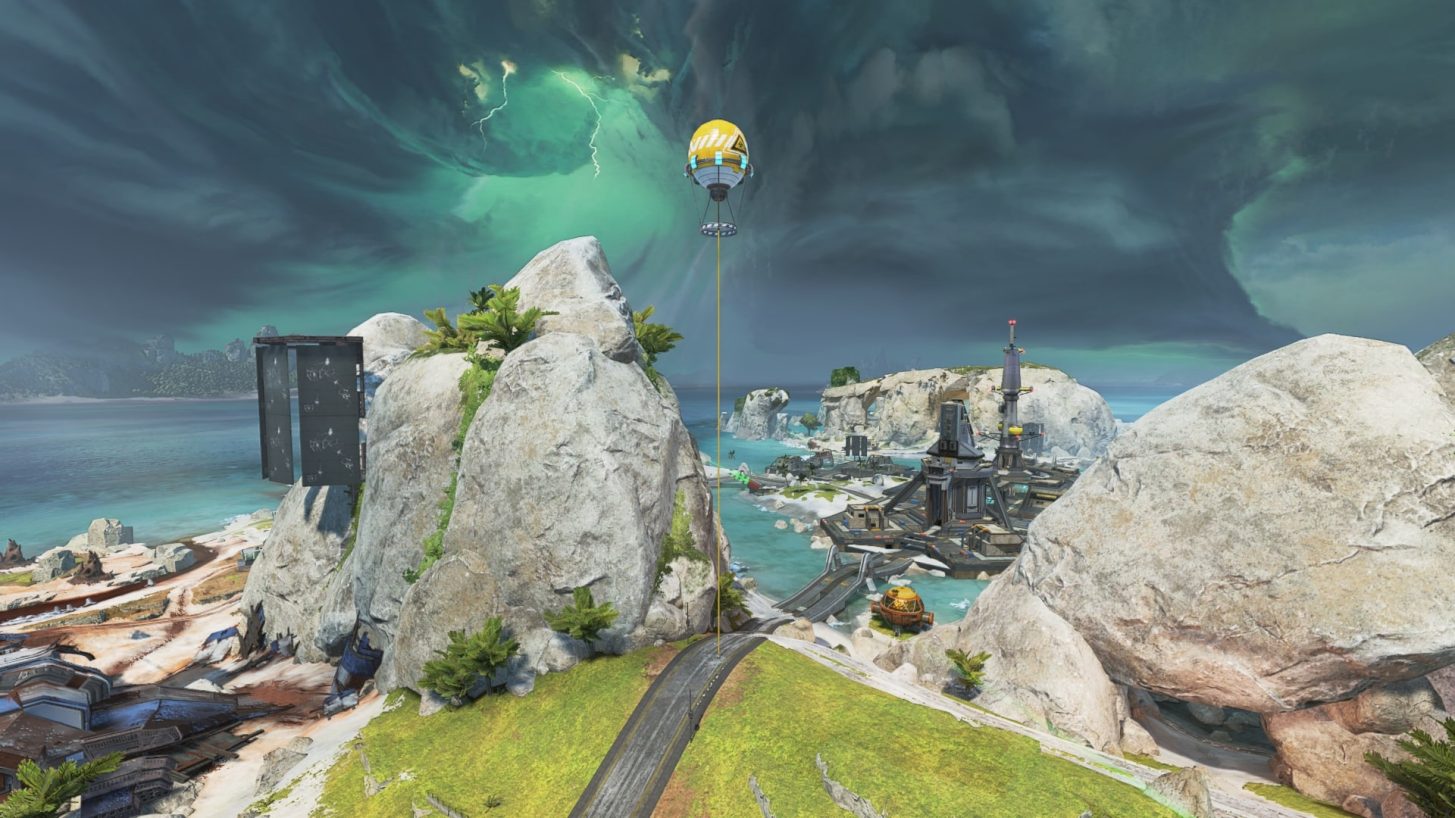 EVAC tower, season 17 apex legends update