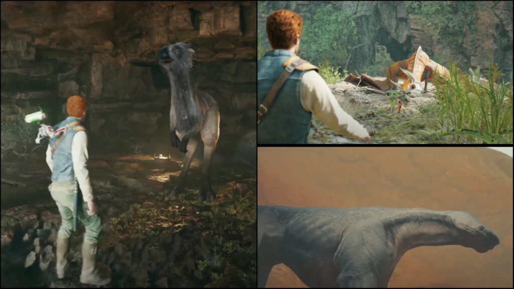 Star Wars Jedi Survivor mounts