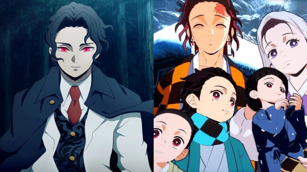Who killed Tanjiros father and family in Demon Slayer