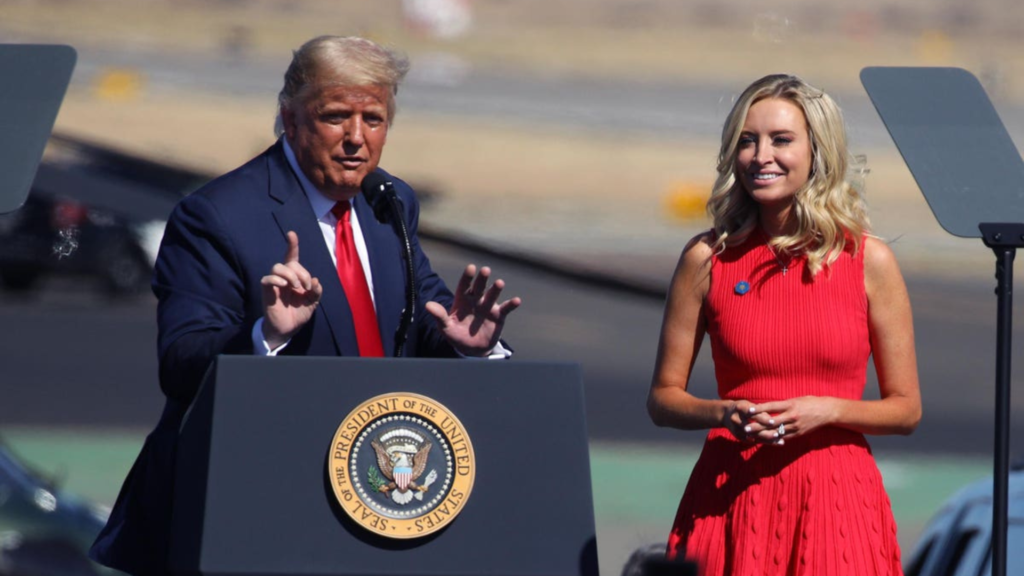 Why was Kayleigh McEnany called a 'Milktoast' on Twitter by Donald Trump?