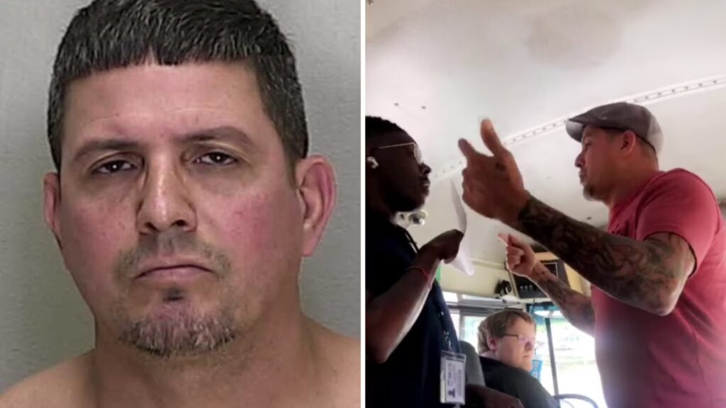 Florida parent school bus attack aide
