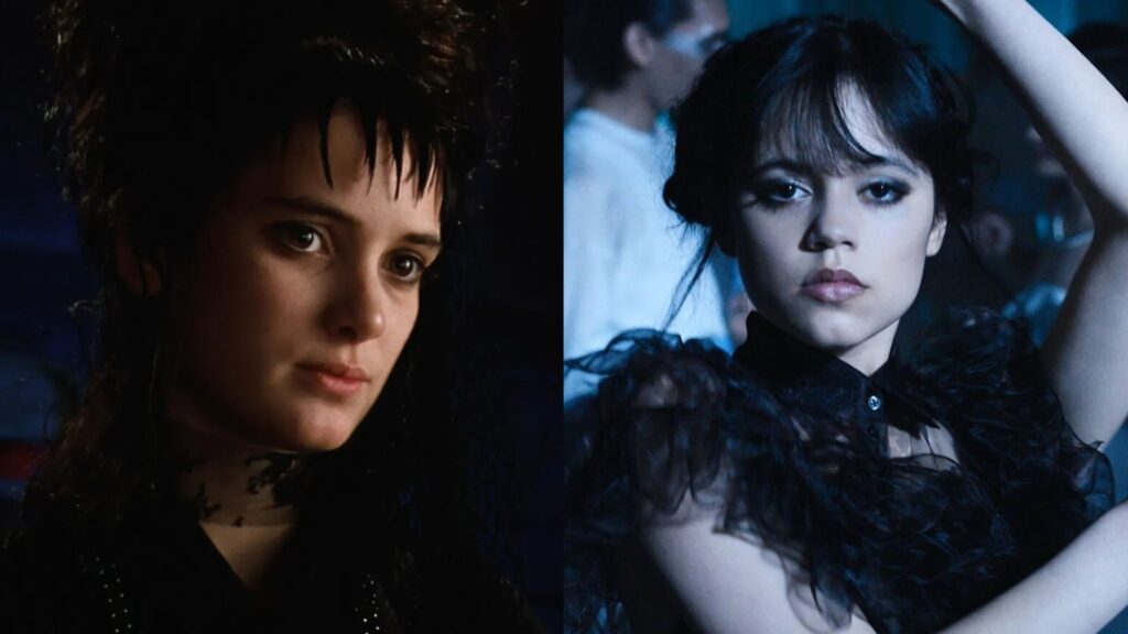 Jenna Ortega Winona Ryder Beetlejuice 2 sequel Tim Burton