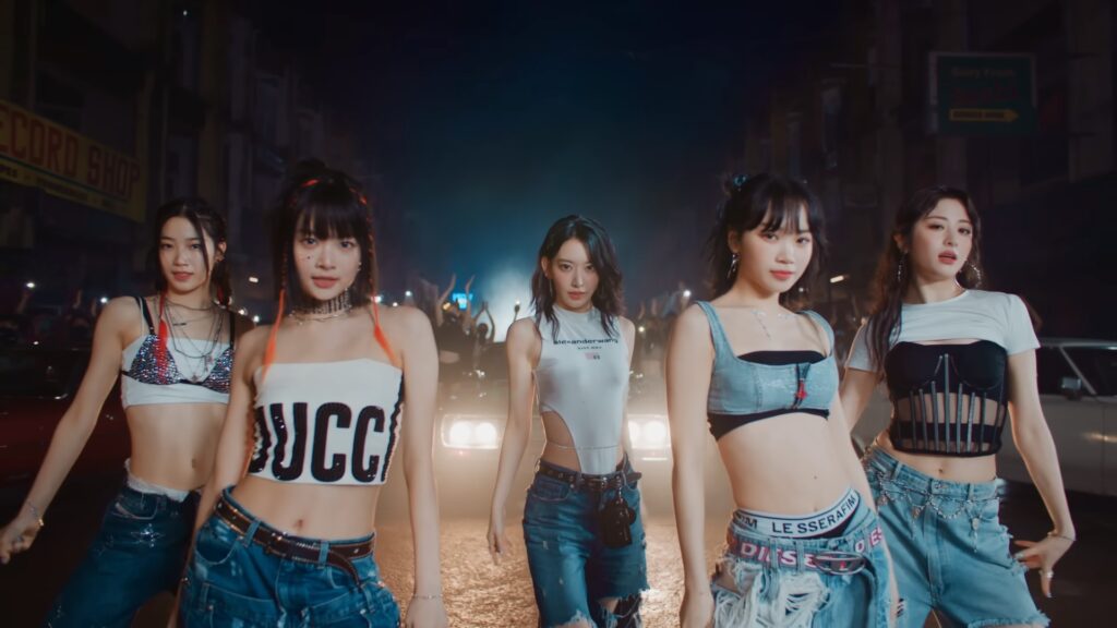 K-pop: Top 5 Scenes in LE SSERAFIM UNFORGIVEN Music Video | Ranked
