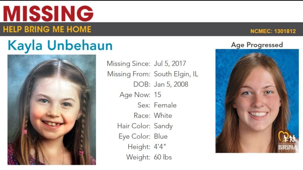 Missing Illinois girl Kayla Unbehaun Netflix series