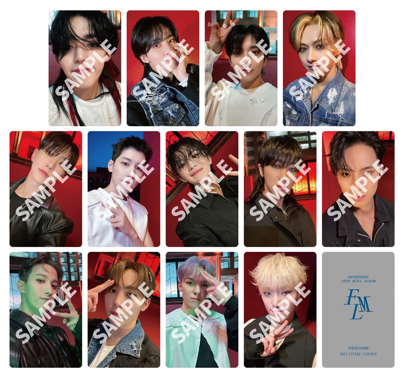 SEVENTEEN Japan Fanmeeting Limited Photocards, WV Tokyo