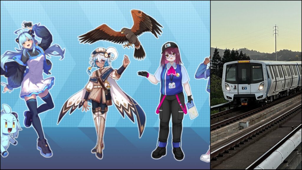 BART Anime Mascot